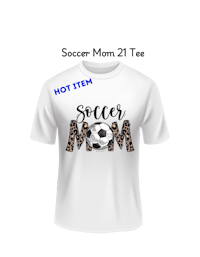 hot tee soccer mom tee